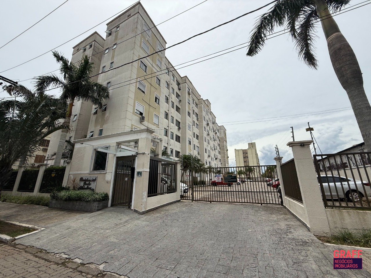 Fachada do prédio em Sarandi, Porto Alegre